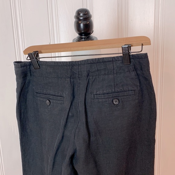 Linen TALBOTS black pants - Picture 4 of 7